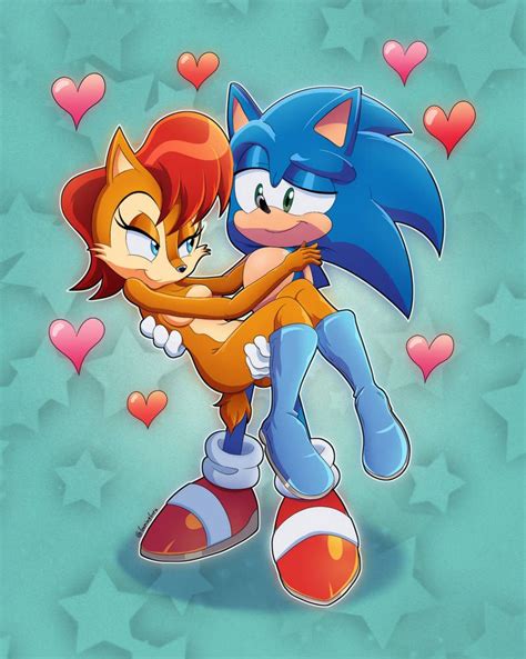 Sonic and sally deviantart. Sally then put her feet (with her boots still on) into his lap. "My feet are killing me," she explained. "I could use a foot massage right now." "Your wish is my command," Sonic replied to her with a great deal of enthusiasm. Sonic slipped Sally's boots off, exposing her feet. "Ah, that's feels much better," Sally happily ... 