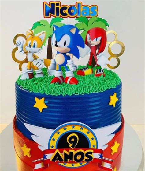 Sonic cake Sonic birthday cake, Sonic cake, Sonic birthday parties