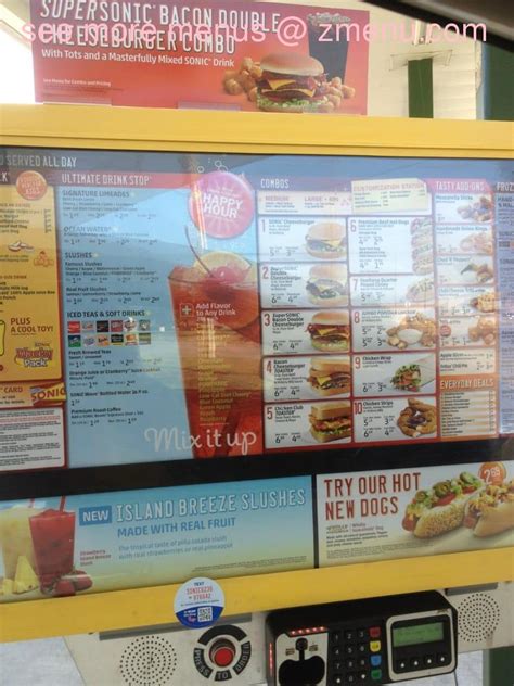 Restaurant menu, map for Sonic Drive-In located in 30721, Dalton GA, 2702 Airport Road.. 