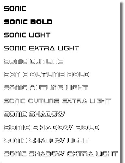 Sonic font family Linotype.com