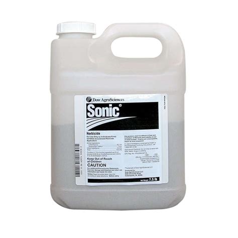 Sonic herbicide label. 