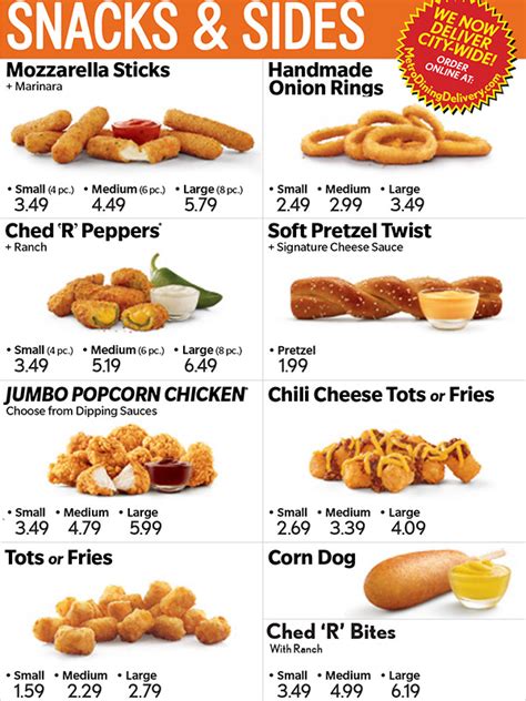 Sonic menu hours. Sonic Drive-In nearby at 45 Stafford Ln, Delta, CO: Get restaurant menu, locations, hours, phone numbers, driving directions and more. ... Sonic Drive-In Prices in Delta, CO 81416. 3.9 based on 656 votes 45 Stafford Ln, Delta, CO (970) 874-1112 ; Sonic Drive-In Menu Sonic Drive-In Nutrition Cuisine: American Burger Sandwiches. Hours of ... 