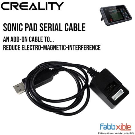 Sonic pad serial cable.  Note you may need to download the latest soft...