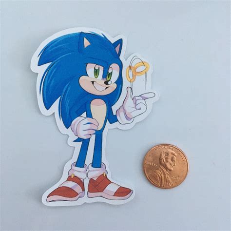 Sonic the Hedgehog Stickers Etsy