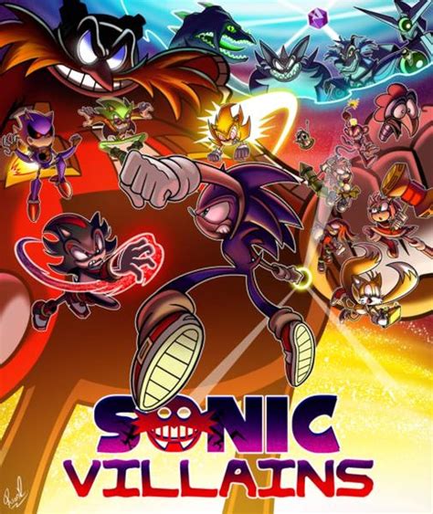 Sonic villains. Everything Matters... Even The Villains. When Dr. Eggman uses the last of the Phantom Ruby to recruit villains from across the Sonic multiverse, The Blue Blu... 
