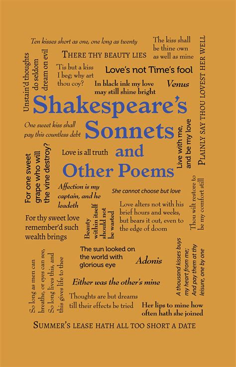Read Sonnets And Other Poems By William Shakespeare