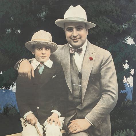 A vintage hand-colored silver print of Al and his son, Sonny Capone, is expected to go for $10,000 to $15,000. Diane Capone, 77, the second of Al Capone's four granddaughters, said the decision .... 