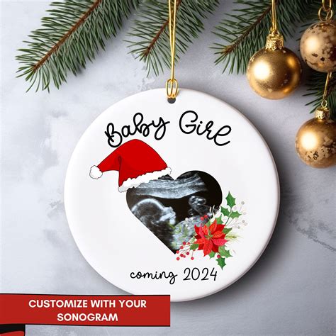 Sonogram Photo Ornament - Etsy