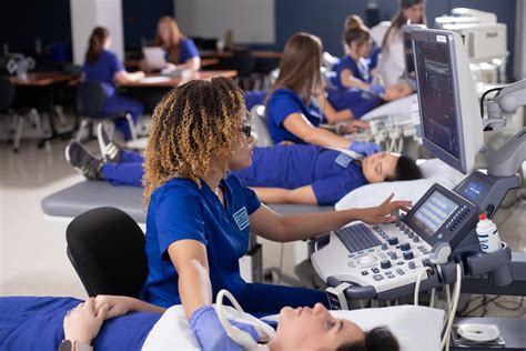 The School of Diagnostic Medical Sonography is a nationally accredited 18-month program that trains students in a wide range of sonography specialty areas, including abdominal, obstetrical/gynecological, and vascular ultrasound. . 