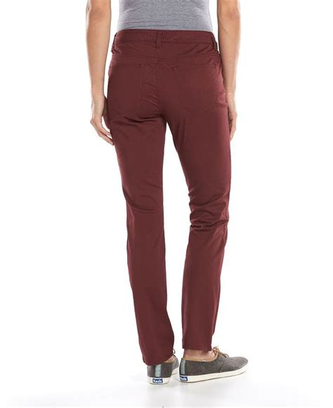 Sonoma Pants Sonoma Life Style Straight Fit Tawny Copper