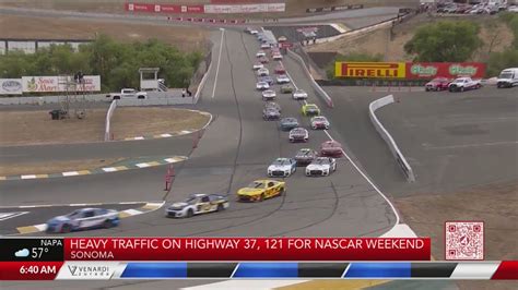 Sonoma Raceway hosts NASCAR races this weekend