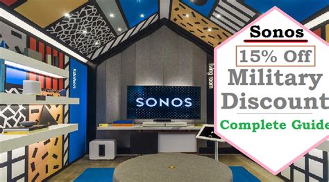 Sonos military discount. Sonos used to offer military discounts to its customers who are members of the military such as retired soldiers, current soldiers, and veterans. But now Sonos does not provide military discounts. Sonos company is providing an additional discount of 15% Off. And to get this you have to follow the instructions given below. 