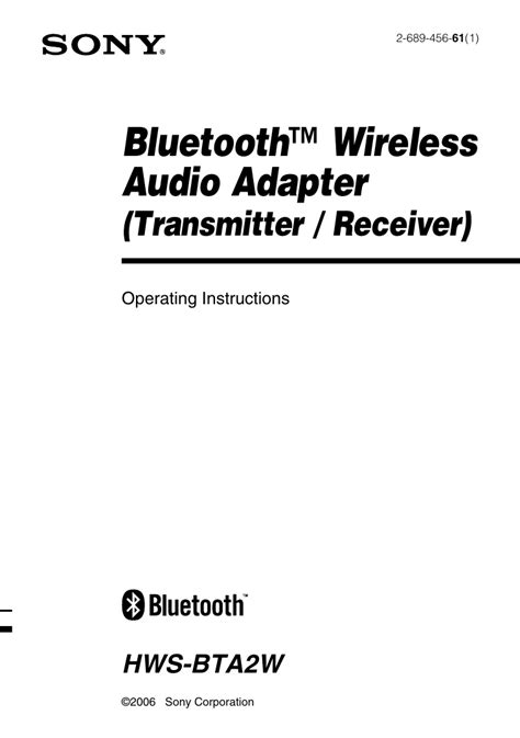 Sony HWS-BTA2W User Manual 68 pages