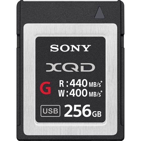Sony XQD G Series Memory Card.