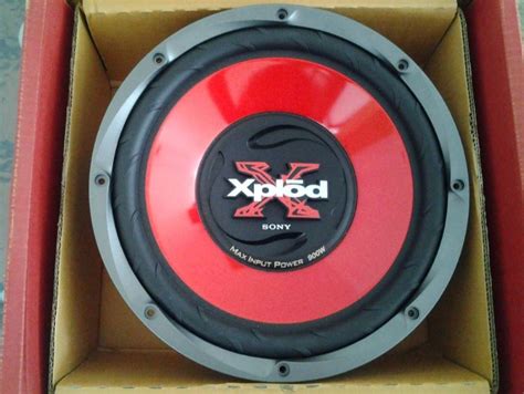 Sony Xplod 12 Subwoofer Red Price