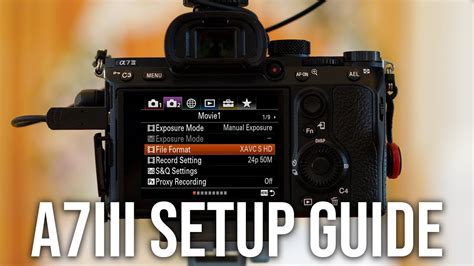 Sony a7iii picture profile settings. .  When setting these parameters, connect the camera...