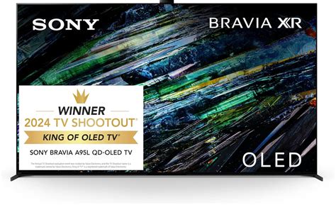 Sony a95l 77 4k qd oled.  | Learn more &copy; 2023 SONY ELECTRONICS INC.  Sizes betwe...