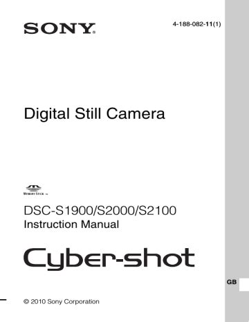 Sony cyber shot dsc s1900 s2000 s2100 service manual adjustments. - Nrca roofing and waterproofing manual used.