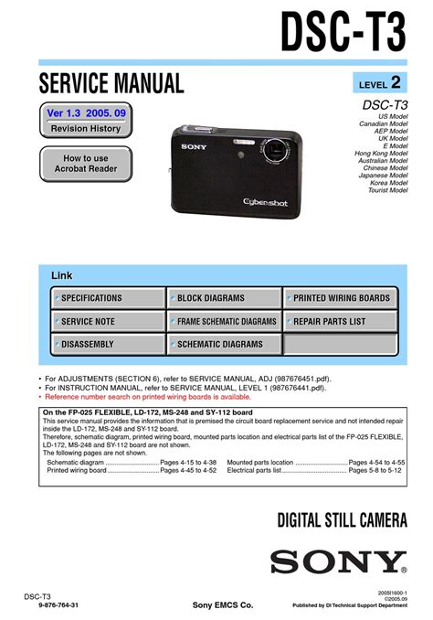 Sony cyber shot dsc t3 service repair manual. - Myers ap psychology worth study guide answers.