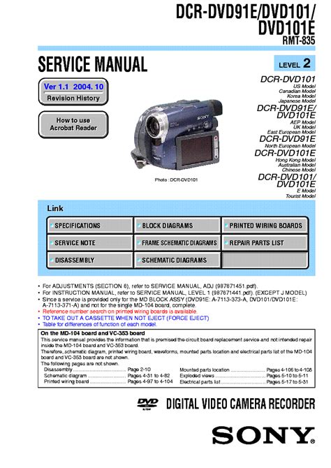 Sony dcr dvd91e dcr dvd101 dcr dvd101e service manual. - Assh manual of hand surgery by warren c hammert.
