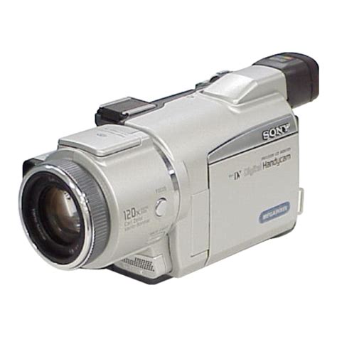 Sony dcr trv60 dcr trv60e digital video camera recorder service manual. - Hofmann geodyna 30 manual fault codes.