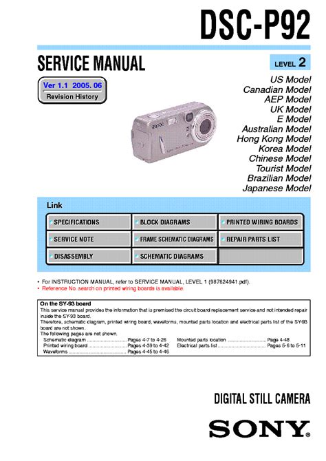 Sony dsc p92 dsc p92 digital camera service repair manual. - Liricos griegos tomo i elegiacos y yambografos arcaicos siglos vii v a c alma mater.