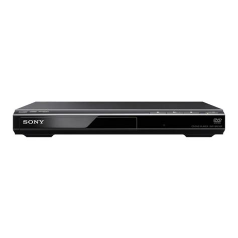 Sony dvd player dvp sr210p manual. - Modello di manuale dell'utente di ms word.