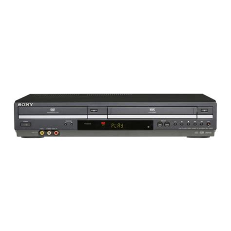 Sony dvd player video cassette recorder slv d380p manual. - Farm pro tractor 2420 repair manual.