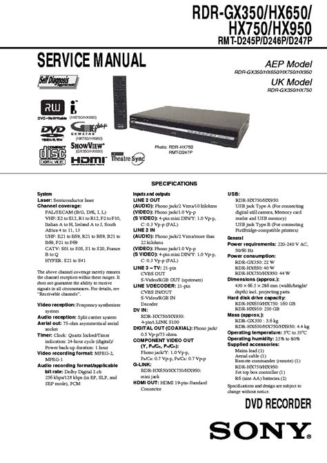Sony dvd recorder rdr hx750 user manual. - Homélies, discours et lettres choisis de s. jean chrysostôme.