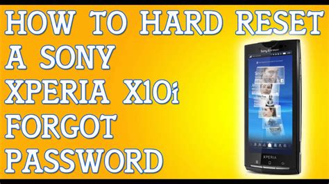Sony ericsson xperia x10 manual reset. - Free 93 honda accord repair manual.