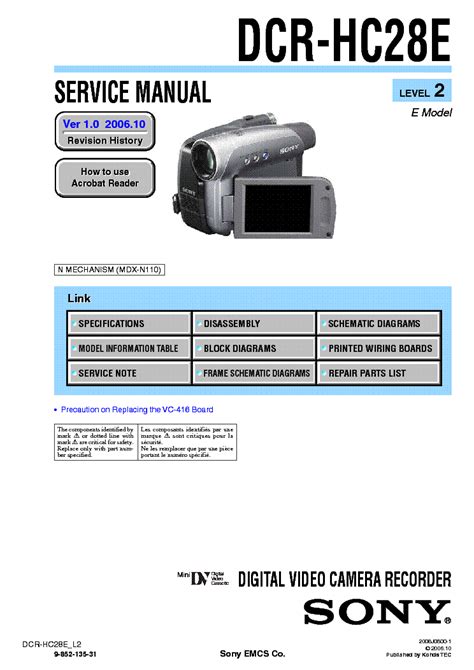 Sony handycam dcr hc28 manual download. - Citroen c2 1 6 vtr manual.