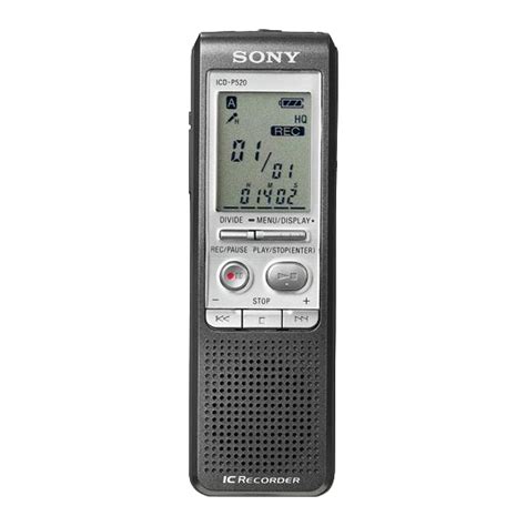 Sony ic recorder icd p520 manual. - Stella 150cc scooter full service repair manual.