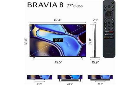 Sony k77xr80 dimensions.  Screen Resolution, Supported Video Formats, Supporte...