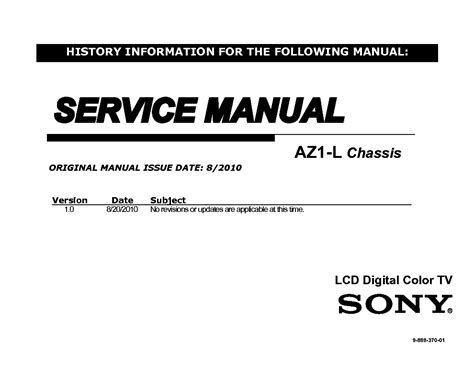 Sony kdl 32ex715 40ex715 46ex715 manual de servicio y reparación. - Misantropus audax, das ist, der alles anbellende menschen-hund.