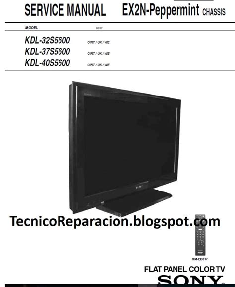 Sony kdl 32s5600 kdl 37s5600 kdl 40s5600 tv service manual. - 2006 mercedes clk class owners manual.