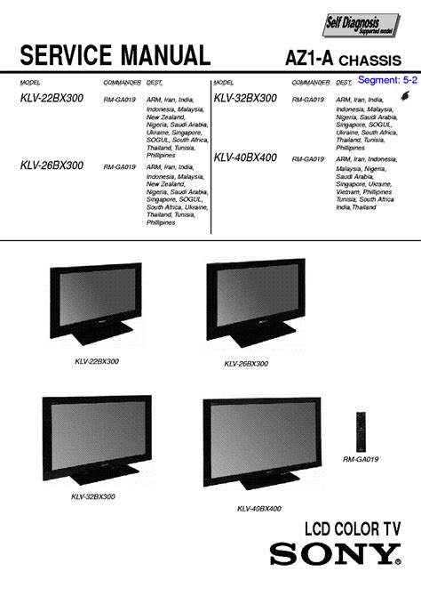 Sony klv 22bx300 klv 26bx300 klv 40bx400 tv service manual. - Beko glacier fridge freezer user manual.