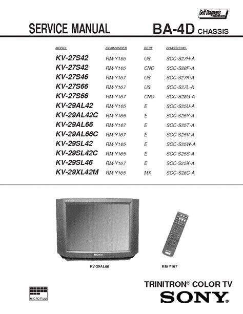 Sony kv 27s42 kv 27s46 kv 27s66 kv 29al42 tv service manual. - Samsung max 870 880 mini component system service manual.