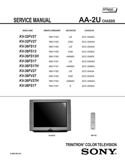 Sony kv 32fv27 trinitron color tv service manual. - Keyence kv series plc user manual.