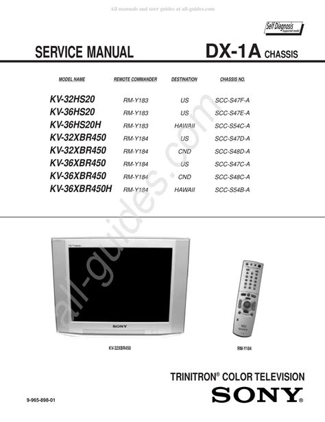 Sony kv 32hs20 trinitron color tv service manual. - Pdf accounting study guide grade 11.