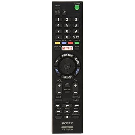 Sony rmt tx100u. Sony Support Android TV | Google TV (LCD) XBR-49X800C 49" class (48.5" diag) 4K Ultra HD TV / Included components may vary by country or region of purchase: RMT-TX100U 