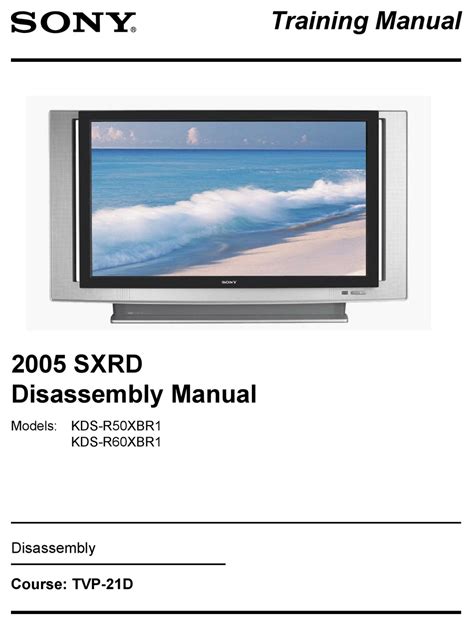 Sony sxrd 50 inch tv manual. - Nouveau guide des environs de paris.
