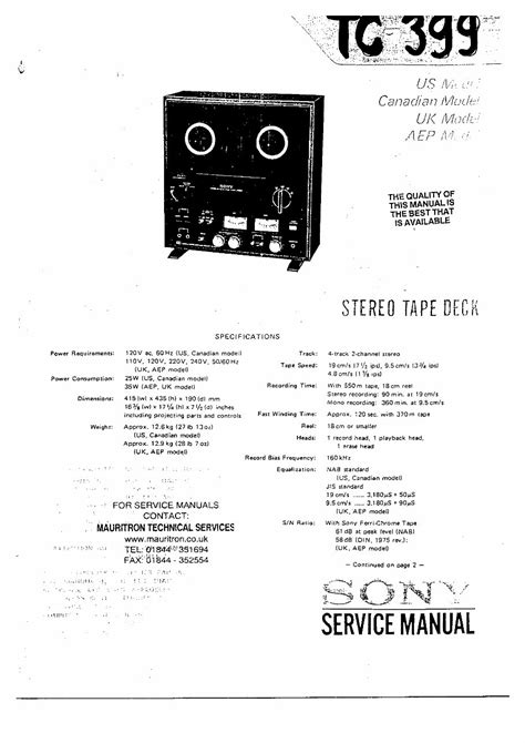 Sony tc 399 reel to reel tape recorder service manual. - Komatsu d50a 17 d50p 17 d53a 17 d53p 17 dozer bulldozer service repair manual 80001 and up.