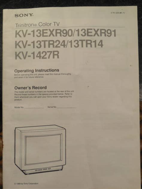 Sony trinitron color tv manual de servicio. - Managing compensation and understanding it too a handbook for the perplexed.