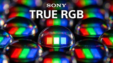 Sony true rgb.  Featuring a Mini LED backlight, it sits below the Sony B...