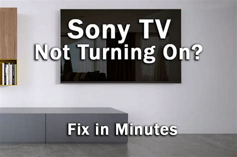 Sony tv not turning on. Things To Know About Sony tv not turning on. 