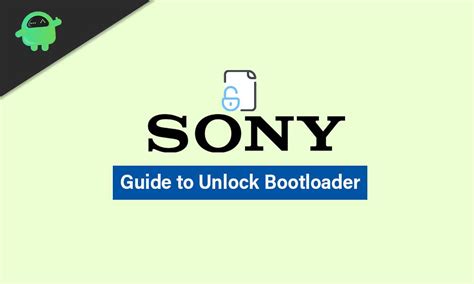 Sony unlock bootloader command.  Following all steps on the installation guide for ...