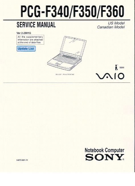 Sony vaio pcg f340 f350 f360 laptop service repair manual. - Best places to kiss in northern california a romantic travel guide.