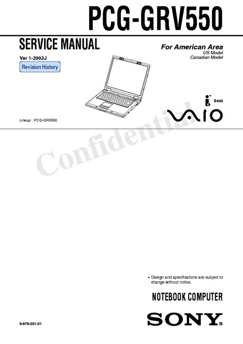 Sony vaio pcg grv550 laptop service repair manual. - Networks an introduction newman solutions manual.