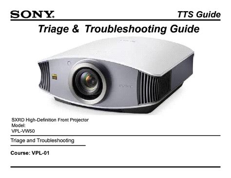 Sony video projector vpl vw50 service manual. - La foret aux mille et un perils.