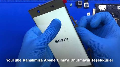 Sony xperia xa1 ekran değişimi